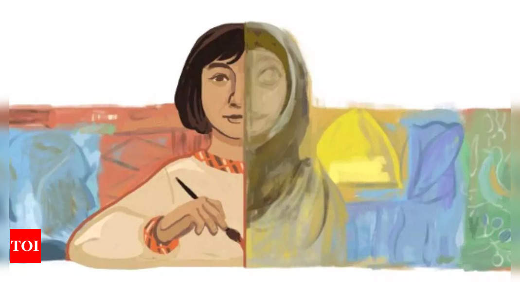 Google doodles celebrate Iraq’s contemporary painter Naziha Salim, National Sovereignty and Children’s Day, England’s old tale of St. George