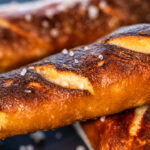 Homemade baked pretzel sticks for National Pretzel Day: recipe