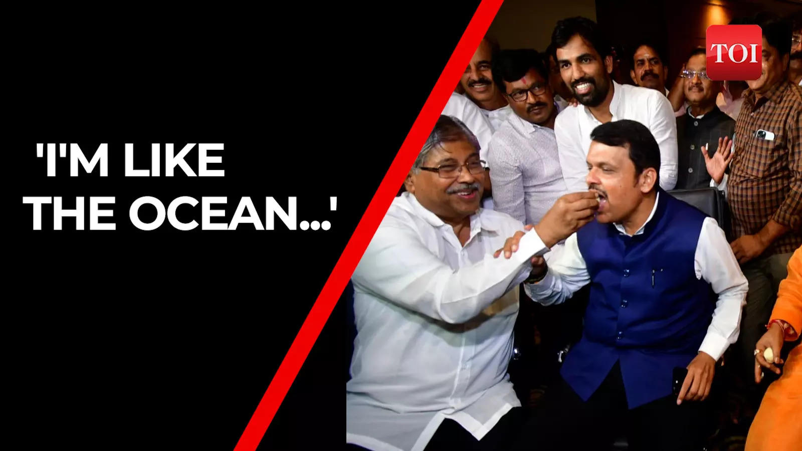 I'm like the ocean...: Devendra Fadnavis speech from Maharashtra Assembly in 2019 goes viral | TOI Original