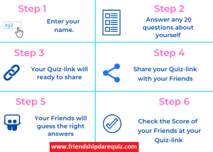 How To Play Best Friend Dare Quiz?