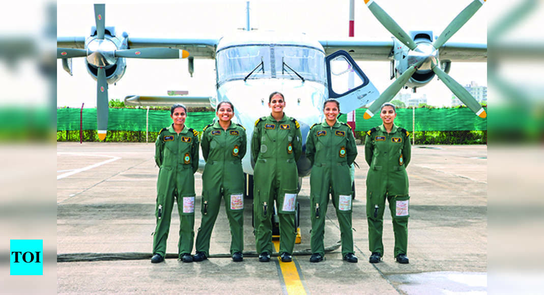 In a 1st, air reconnaissance operation by all-woman Navy team | India News